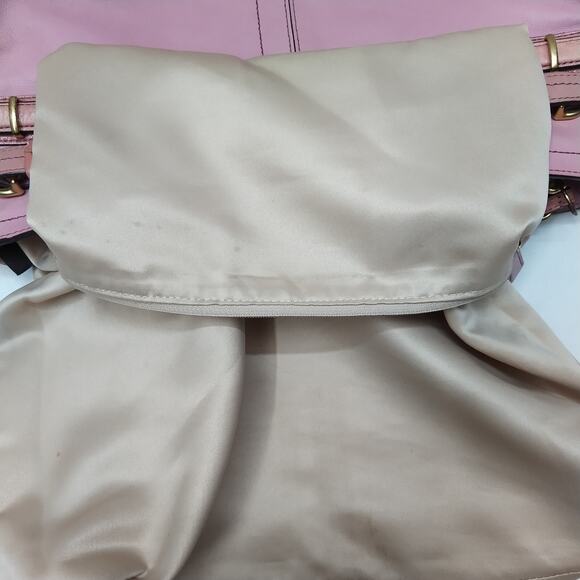 Coach Pink Leather Zipper Closure Hobo Shoulder Bag - Picture 14 of 15